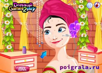 Скриншот игры Уход за лицом Анны Картинка к игре Уход за лицом Анны